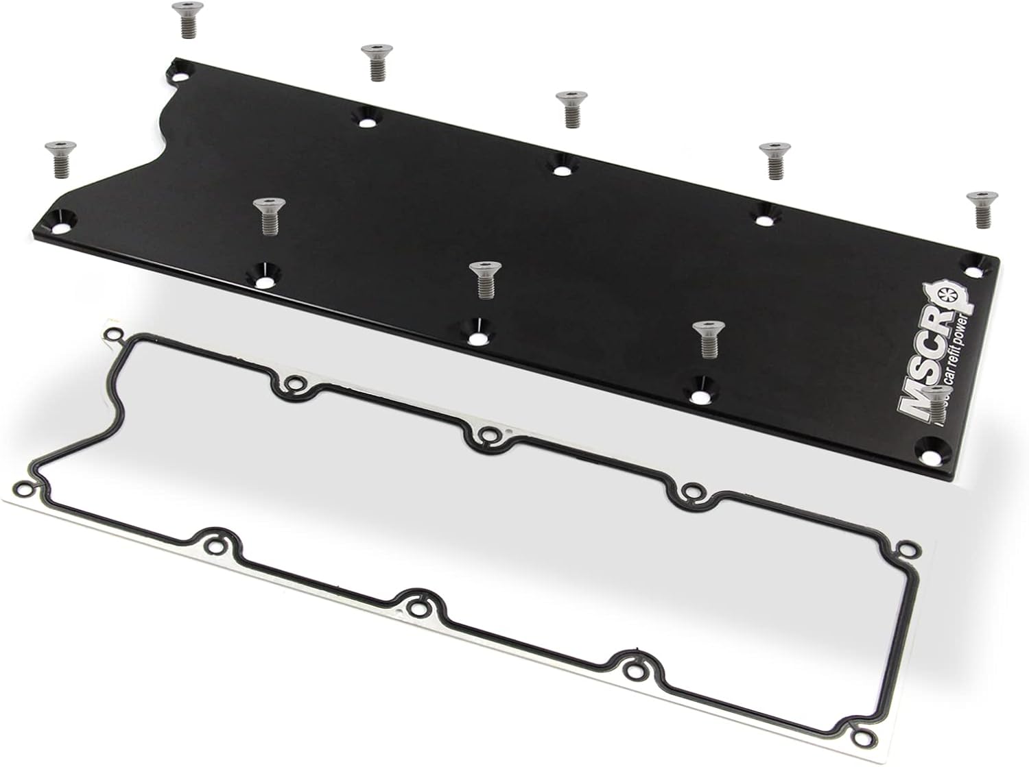 51G0kEcTklL._AC_SL1500_.jpg MSCRP LS Gen 3 Valley Pan Cover Plate with Gasket and Seals Low Profile Compatible with LSX LS1 LM7 LR4 LQ4 LS6 L59 - 图片 1
