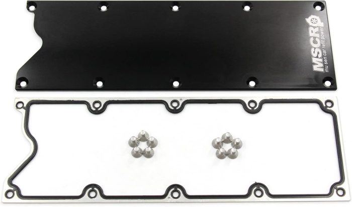 MSCRP LS Gen 3 Valley Pan Cover Plate with Gasket and Seals Low Profile Compatible with LSX LS1 LM7 LR4 LQ4 LS6 L59 - 图片 7