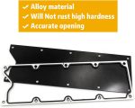 MSCRP LS Gen 3 Valley Pan Cover Plate with Gasket and Seals Low Profile Compatible with LSX LS1 LM7 LR4 LQ4 LS6 L59 - 图片 5