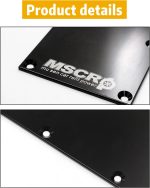 MSCRP LS Gen 3 Valley Pan Cover Plate with Gasket and Seals Low Profile Compatible with LSX LS1 LM7 LR4 LQ4 LS6 L59 - 图片 6